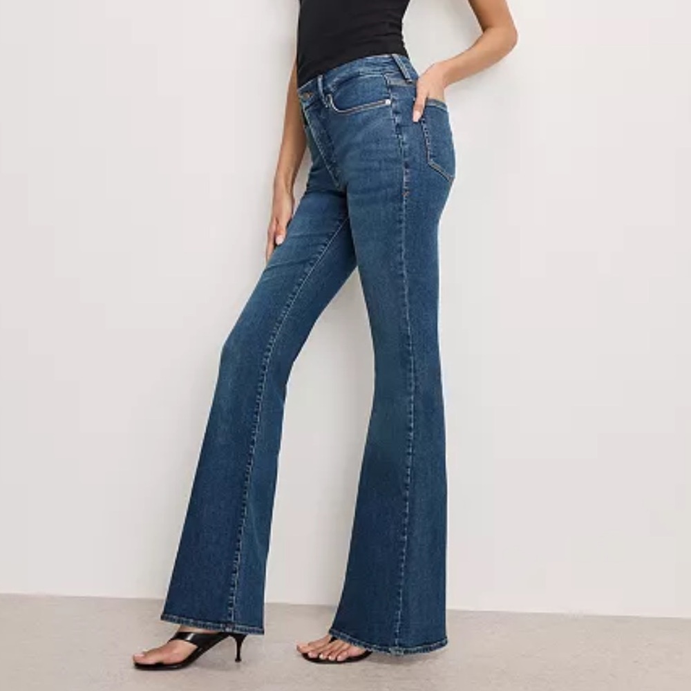 LAST CALL ✨✅Good American good legs Flare Jeans - Picture 6 of 14